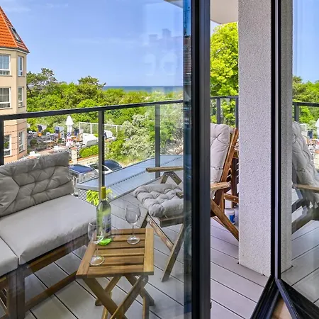 Amber Sunset A307 ,przy Plazy, Z Widokiem Na Morze, Basenem, Sauna I Jacuzzi *
