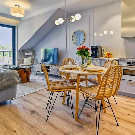 Amber Sunset A307 ,przy Plazy, Z Widokiem Na Morze, Basenem, Sauna I Jacuzzi * Niechorze